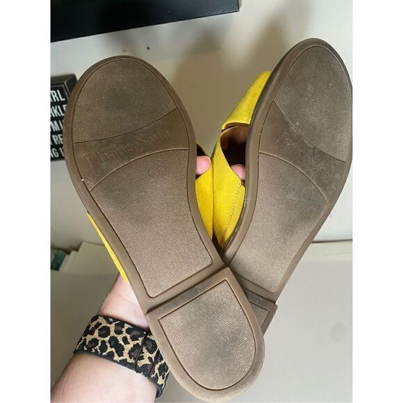 Franco Sarto Mustard Color Suede Flats size 8.5 - Picture 6 of 10